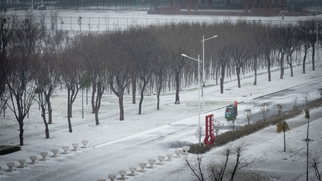 皑皑冬雪