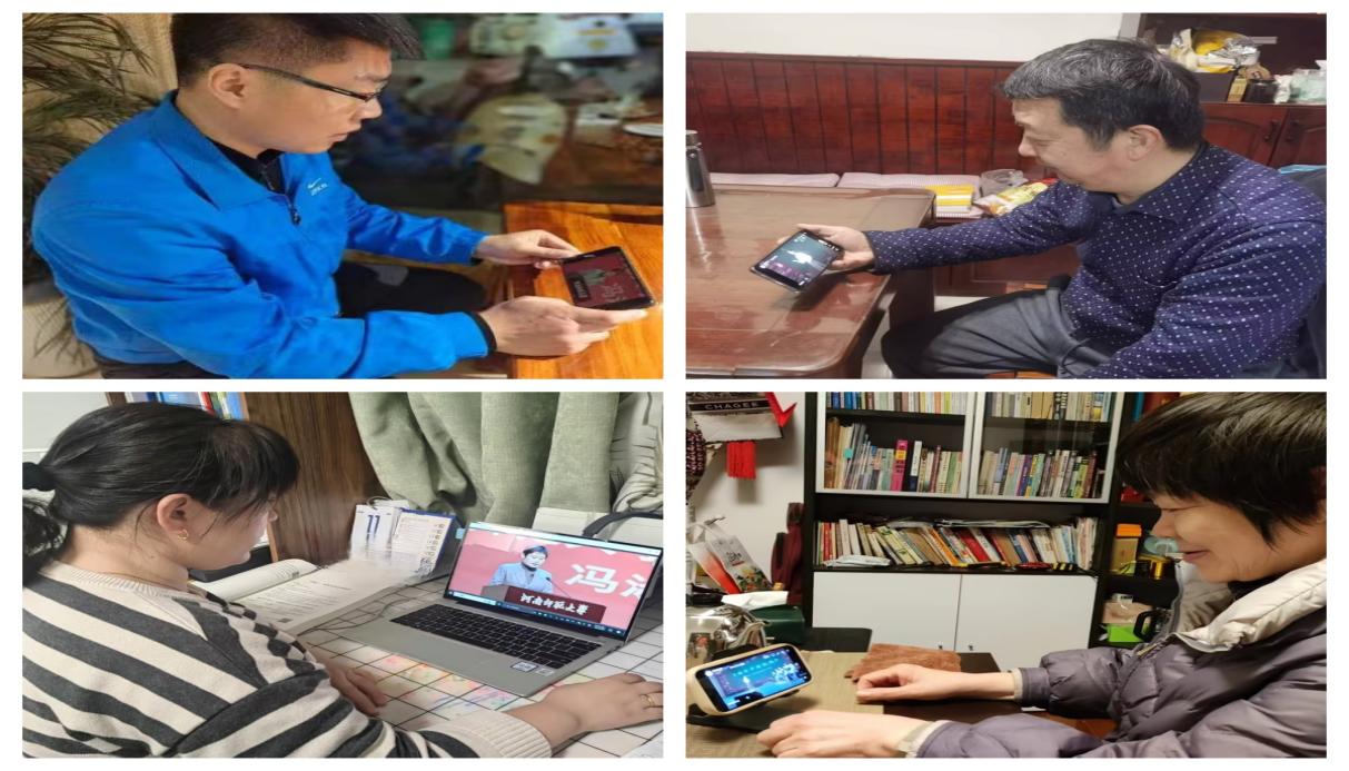 马克思主义学院组织全体思政课教师收看2024年河南省春季开学思政第一课暨大中小学思政课集体备课活动