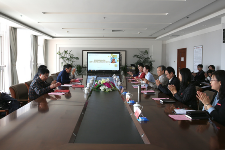 我校接受河南省民办高校品牌专业建设点检查组验收