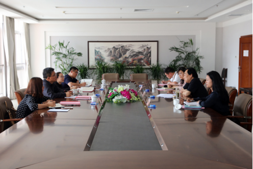 河北师范大学汇华学院访问我校