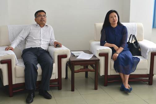 我校文学与传媒学院赴中牟广播电视总台进行合作交流