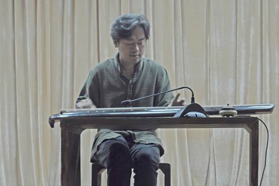 我校举办非物质文化遗产古琴艺术讲座