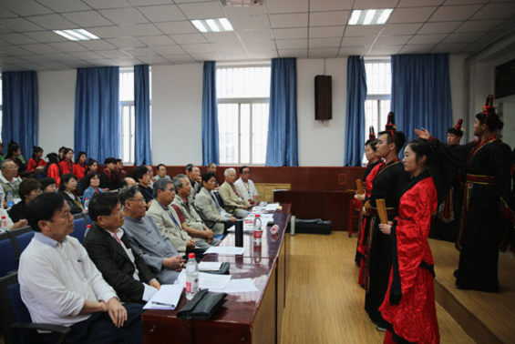 新联学院吟诵团参加“中日吟诵文化交流活动”